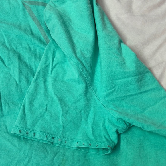 GUESS Men's Teal Graphic Tee - Picture 5 of 6